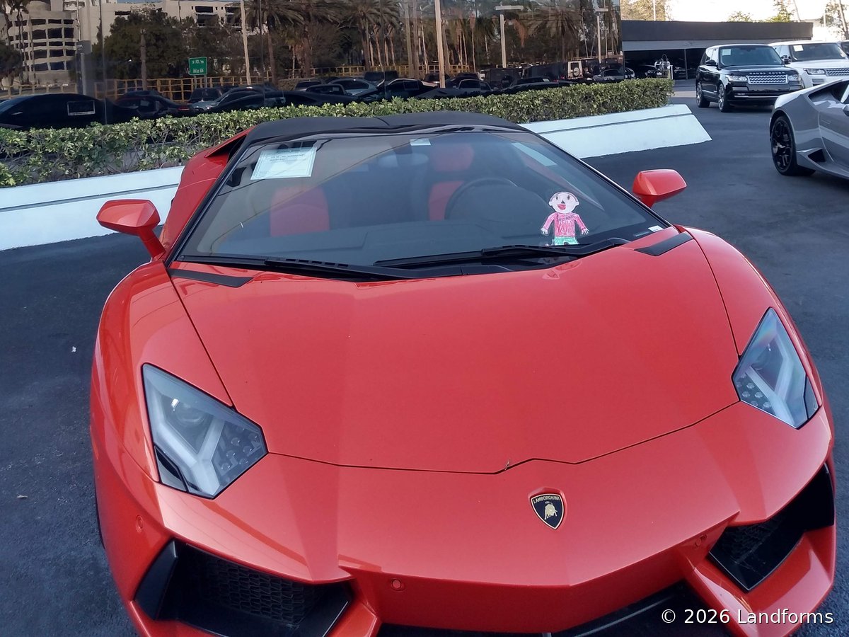 Lamborghini Aventador S Roadster photographed by Darin Chamberlin at Lamborghini Miami
